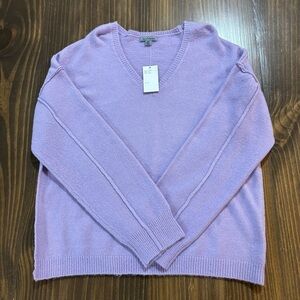 Jason Maxwell Purple Knit Sweater Medium – Brand New, Long Sleeve,‎ Cozy Fit